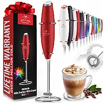 Mixer Elétrico com Suporte, Zulay Kitchen, Vermelho