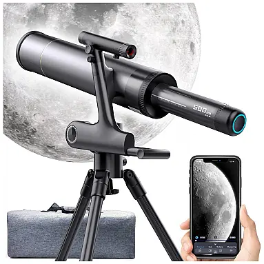 Telescópio Astronômico 1600x com Controle