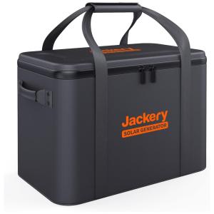 Bolsa de Transporte a Prova d' Respingos para Gerador de Energia Portátil Explorer 1500, 1000 Pro ou 1000, Jackery, Preta