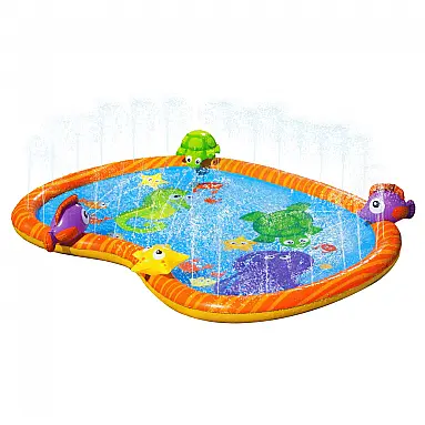 Parque Aquático Inflável com Esguiches