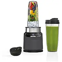 Mixer Ninja BN401A Nutri Pro Compacto com Tecnologia Auto-iQ, 1100 Watts, para Sucos, Vitaminas e Molhos, com Lâminas Afiadas