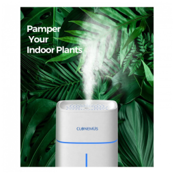 Umidificador Ultrassônico Portátil 1L, com Desligamento Automático, Silencioso, 110v, CLONEMUS, Branco