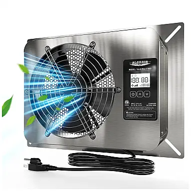 Ventilador de Parede com Exaustor,
