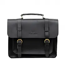 Bolsa, Pasta de Couro Masculina para Laptop, TOTARE, Preto
