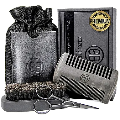 Kit para Barba Profissional Portátil