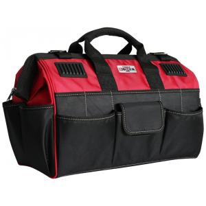Bolsa de Ferramentas Organizadora com 37 Compartimentos, PROFESSIONAL BODER POWER, Vermelho