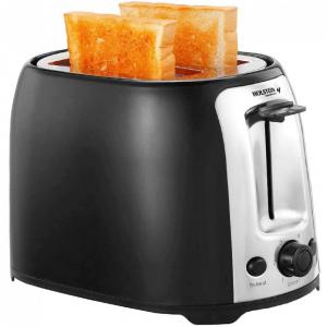 Torradeira Elétrica Holstein Housewares, 2 Fatias, 7 Níveis Sombra, Preto 110V