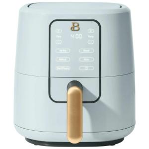 Fritadeira elétrica air fryer Beautiful 3L TurboCrisp Azul Hortênsia com touchscreen, 4 programas, cesto antiaderente, 1200W