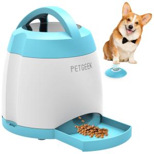 PETGEEK Comedouro Interativo IQ para Cães com Controle Remoto