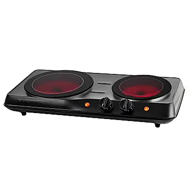 Cooktop Duplo Infravermelho OVENTE, 1700W,