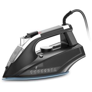 Steam Iron Ferro de Passar á Vapor, Aço Inoxidável, c, Desligamento Automático, 1800W, 110W, Cinza