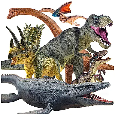 Kit de Dinossauros Realistas com