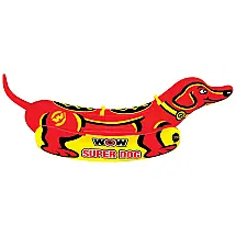 Boia Rebocável Inflável Para 2 Pessoas, Resistente, WOW WORLD OF WATERSPORTS 19 1160, Vermelho