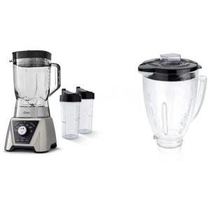 Liquidificador de Bancada 1.8L com Jarra de Vidro, 1200W 110V, Oster BLSTTS CB2 000 Pro, Prata