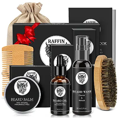 Kit para Barba Profissional Portátil