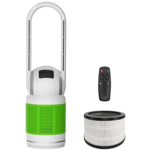 Ventilador de Torre e Purificador de Ar com 8 Velocidades, 110v, MITCENT MT1002, Branco