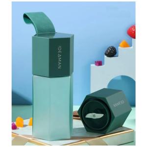 Liquidificador Portátil 400mL com Carregamento USB, IDEAMAN, Rosa