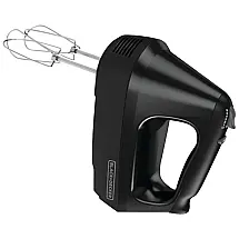 MX3200B Batedeira de Mão Elétrica com 6 Velocidades e Acessórios em Aço Inoxidável, 275W, 110v, BLACK DECKER, Preto