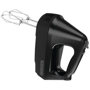 MX3200B Batedeira de Mão Elétrica com 6 Velocidades e Acessórios em Aço Inoxidável, 275W, 110v, BLACK DECKER, Preto