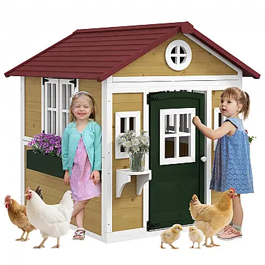 Casinha Infantil de Madeira para