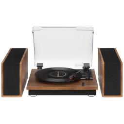 Vitrola Toca-Discos Riff, 3 Velocidades, Bluetooth com Alto-Falantes Estéreo e 6 Layouts Modulares, CR7502A-WA Crosley