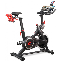 Bicicleta Ergométrica com Resistência Magnética e Suporte para Tablet, Niceday, Preta