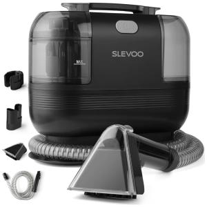 Extratora e Higiniezadora de Carpetes e Estofados com Sucção Forte de 12Kpa, Slevoo AUC103, Preto