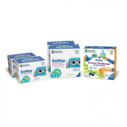 Learning Resources Botley The Coding Robot Classroom Set – Kit Educacional Completo com 239 Peças e 4 Robôs para Crianças a Partir de 5 Anos