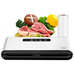 Seladora a Vácuo Automática para Alimentos Secos e Úmidos em Aço Inoxidável com Controle Digital, 110V, KURSINNA VS2350, Branco