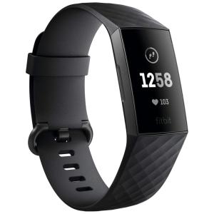 Relogio Charge 3 Fitness Activity Tracker Estados Unidos, FITBIT FB409GMBK, Preto