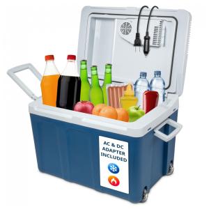 Mini Geladeira, Cooler Automotiva Elétrico Portátil 45L, 110v, IVATION, Azul