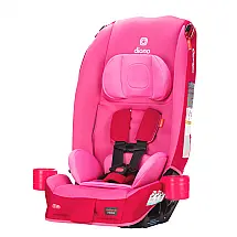Cadeirinha Diono Radian 3R Rosa Algodão Doce 4-em-1 Dobrável 2,3 a 54 kg