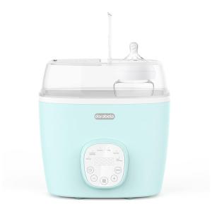 Aquecedor Duplo de Mamadeiras 8 em 1 com Painel de Controle Inteligente, DORABELA, Azul