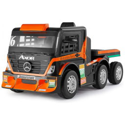 Caminhão Elétrico Infantil 1 Assento com Função de Balanço, Controle Remoto 2.4G, Bluetooth e Lluzes LED, 12V, JOYLDIAS Mercedes Benz MB