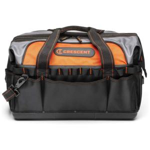 Bolsa de Ferramentas Organizadora com 30 Compartimentos, CRESCENT CTB2010, Preto