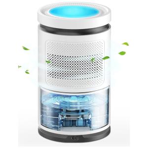 Desumidificador para Salas Grandes 2,5L, Silencioso com Modo de Suspensão e Desligamento Automático, SEAVON, Branco