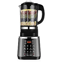 Liquidificador de Bancada 1.7L com Jarra de Vidro e Velocidade Variável, 110v, WOOW DEPOT, Cinza