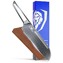 Faca DALSTRONG Série Crusader - Aço Inoxidável, Lâmina 20 cm, Cabo Ergonômico Antiderrapante