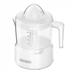 Espremedor Elétrico 1L para e Limão de Plástico, 110v, BLACKDECKER CJ650W, Branco