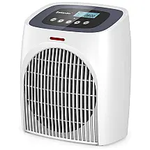 Aquecedor de Cerâmica Elétrico Portátil, 3 Configurações, 1500W, 110V, Selanto FH218A HB, Branco