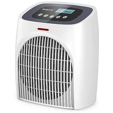 Aquecedor de Cerâmica Elétrico Portátil,