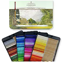 Kit Lápis de Cor Profissional com Estojo 96 peças, SCHPIRERR FARBEN