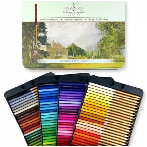 Kit Lápis de Cor Profissional com Estojo 96 peças, SCHPIRERR FARBEN
