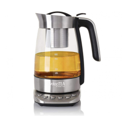Chaleira Elétrica Adagio Teas 1.2L com Controle de Temperatura, 110V, Prata