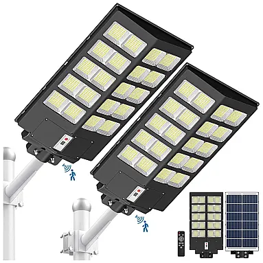 Luminária Solar Externa 80000 Lumens