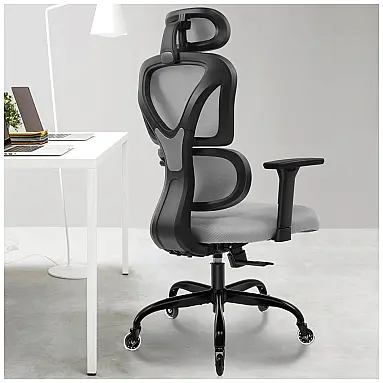 Cadeira de Escritório Ergonômica Giratória