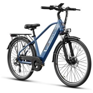 Bicicleta Elétrica Jasion Roamer para Adultos, Motor de Pico de 1200W e Bateria Removível de 528Wh, Autonomia de até 96,6km