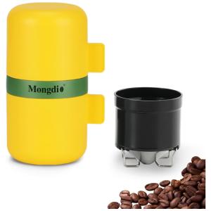 Mini Máquina de Café Expresso Portátil 1L, 12V, Mongdio C1365, Amarela