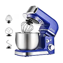 Batedeira Kitchen in the box Stand Mixer 3Litros Mini Elétrica, Design Compacto e Colorido, 6 Velocidades, Ideal para Uso Diário