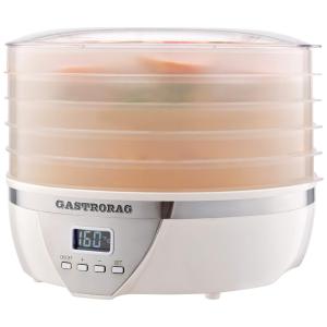 Desidratador de Alimentos Controle de Temperatura 5 Bandejas 500W, 110v, GASTRORAG Food, Bege